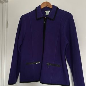 Laura Ashley petite jacket - purple
